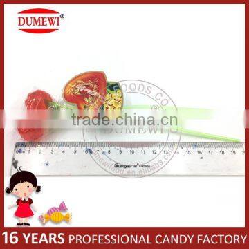 Valentine's Day Rose Flower Lollipop Candy Hard Rose Shaped Candy photo-5
