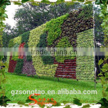 Hot Selling Artificial Plant Wall Artificial Green Wall Artificial Indoor Grass Wall for Decoration photo-2