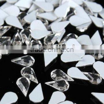 Nail art accessories/special-shaped diamond/flat rectangular diamond crystal glass drill/phone beauty/square water droplets