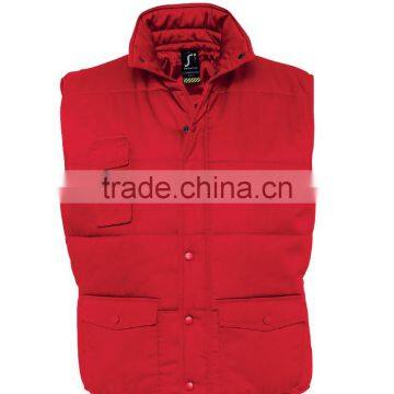 Best high quality high collar 6 pockets workwear bodywarmer