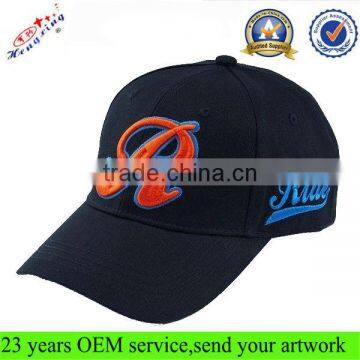 6 Panel Cotton 3D Embroidery Wholesale Cheap Custom Baseball Cap