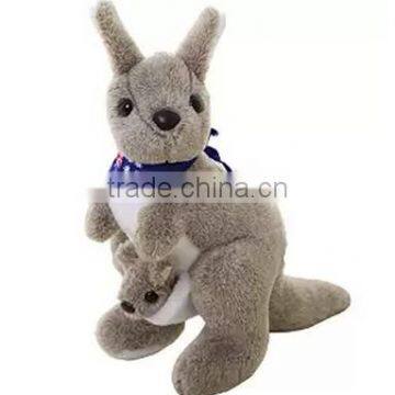 Mom and Baby Plush Toys Custom Stuffed Kangaroo Baby Kangaroo Plush Toy photo-5