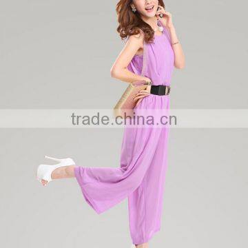 New Style Women Elegant Flared and Comfortable Modern Ladies Summer Jumpsuit photo-2