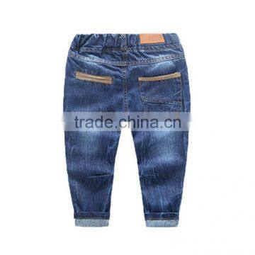 Custom Made Various Ages of Jeans Cotton Plain Denim Pants photo-2