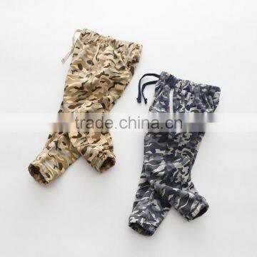 New model children boys camouflage casual pants