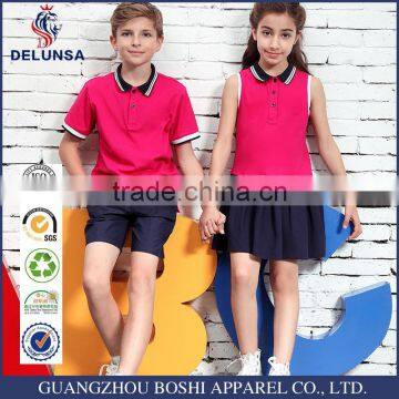 New Design Cotton Polo Shirt For Students Wear