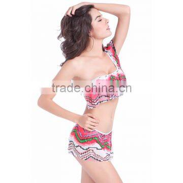 High Quality Nylon Fabric Swimwear Panty Brazilian Bikini photo-5