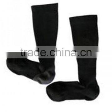 360 DEN Bamboo Charcoal Yarn Heel Gel Padded Compression Socks photo-2