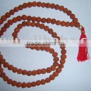 5 MUKHI Rudraksha Beads Mala