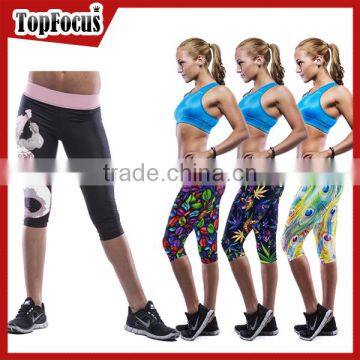 Trade Assurance Running Polyester Elastane Transparent Leggings photo-4