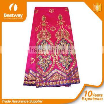 2017 Hot Wedding Dress Lace Indian Raw Silk George Lace Fabric GP0060 photo-4