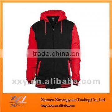 Blank Mens 100%Cotton Hoodie Clothing Zipper UP