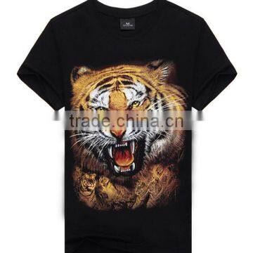 China Clothing Factory Custom Polyester Sport Men 3D Printing T Shirt photo-3