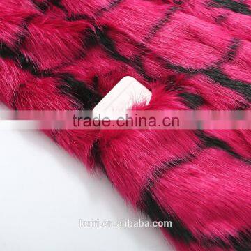 Female High Street Formal Long Winter Rabbit Fur Overcoat Korean Fashion 2016 Women Cardigan Faux Fur Coat photo-6