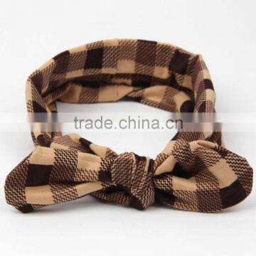 Wholesale Checked Headband ,Cotton Hairbands photo-3