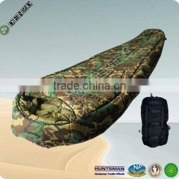 Woodland camouflag military sleeping bag