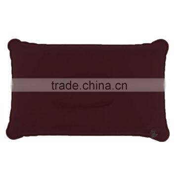 1pc Outdoor Portable Folding Air Inflatable Pillow Double Sided Flocking Cushion for Travel Plane Hotel Hot Worldwide photo-6