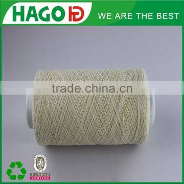 Raw White Recycled Cotton Polyester Fabric Weaving Yarn for Knitting Factory Price photo-5
