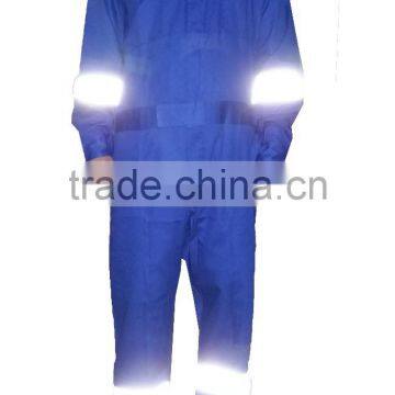 100% Cotton Flame-Retardant Safety Coverall, High Visibility Safety Workwear photo-4