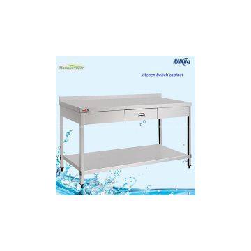 Stainless Steel Work Table With Drawers/Double Worktable