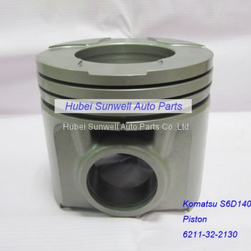 Komatsu SA6D140E-2 piston 6211-32-2130 WA500 wheel loader piston kit