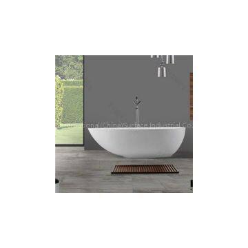 Dubai Freestanding Solid Surfac Bathtub For Sale