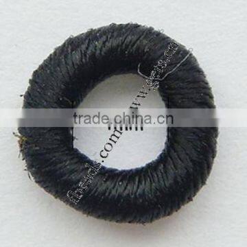 New Black color Woven Linking Rings with 4mm hole