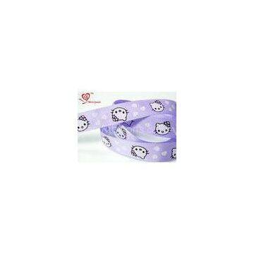 2.5 character printed grosgrain ribbon , Cartoon Grosgrain Ribbon For Kids