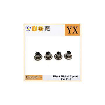 Black Nickel Popular Fashion Metal Eyelets and Grommets for Clothing