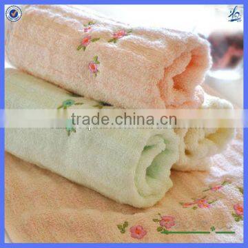 Organic jacquard bamboo cotton towels/jacquard bamboo bath towel