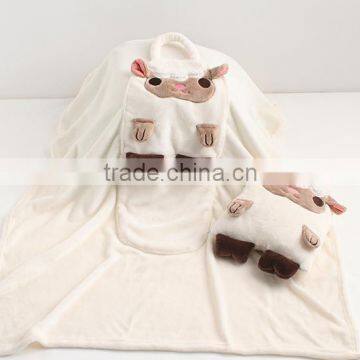 Custom Comfortable and Safe Baby Blanket Animal Baby Blanket Toys photo-3