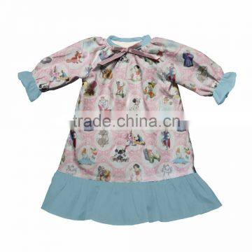 New Cotton Infant Long-sleeved Party Dress Tulle Fancy Dress Baby Girl Winter Dresses photo-3