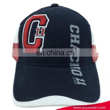 High Quality Promotional Brush Cotton Baseball Cap With Logo Embroidery