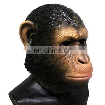 Realistic ape chimp monkey costume Accessories Caesar Apes mask