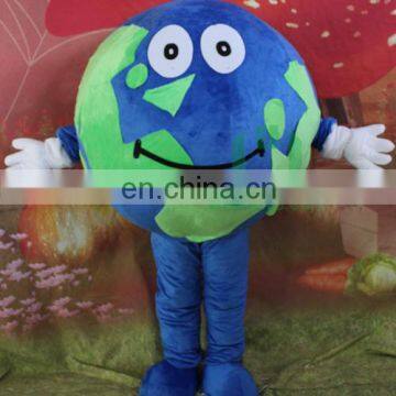 New arrival!!!HI CE funny planet mascot costume for party,friendly earth mascot for party