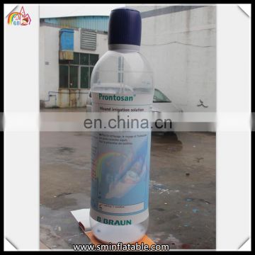 Giant transparent Inflatables model, Inflatable pvc bottle for advertising