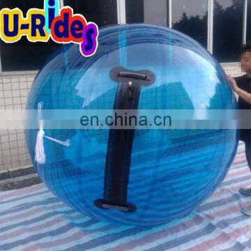 cover zip inflatable water walking ball in blue