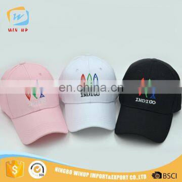 WINUP high quality new design blank plain snapback baseball cap