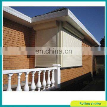 Europe style aluminum roller shutter rain protection for windows