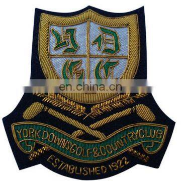 Factory direct sales hand embroidered badges taekwondo embroidery patch