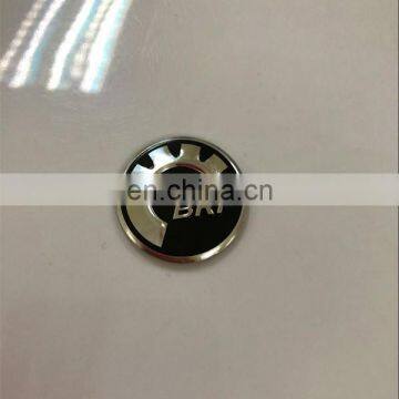 Metal Feature Embossed Adhesive Logo Sticker photo-5