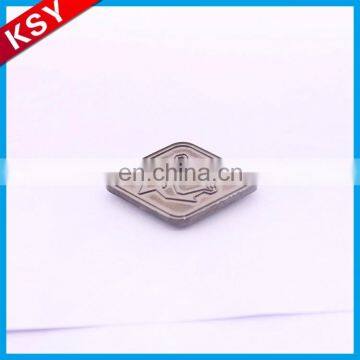 Hot Sale Volume Manufacture Metal Letter Brand Logo JeansTags And Clothes Labels