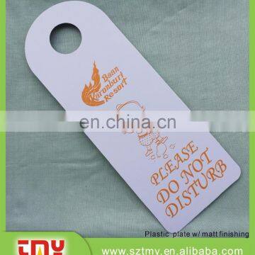 Custom Design Soft Pvc Door Hanger for Hotel photo-5