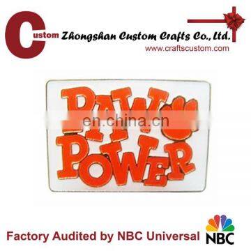 custom blank lapel pins/ blank enamel metal lapel pin badge