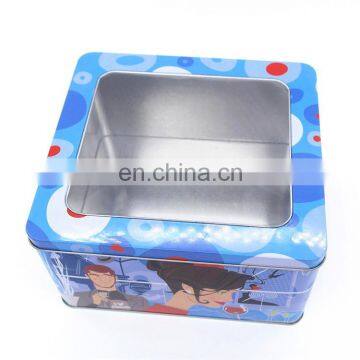 Tin Box With Window, Clear Top Tin Box, Metal Cosmetic Box photo-5