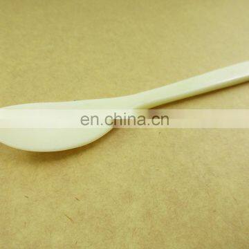 5.2 Inch Hand Carved Cow Bone Egg Spoon photo-2