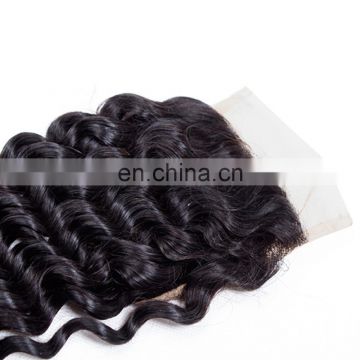 Alibaba wholesale factory price human hair closure 100 virgin human hair