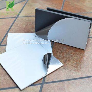 Black and White Self Adhesive Protective Film for Galvanized Sheet photo-2