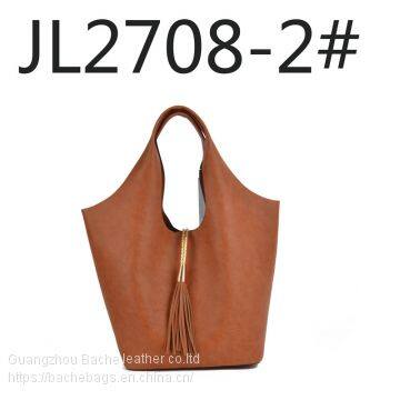 Ladies Tote PU Leather Fashion Women Handbag JL2708-2#