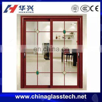 CE certificate cheap sliding doors with touch lock